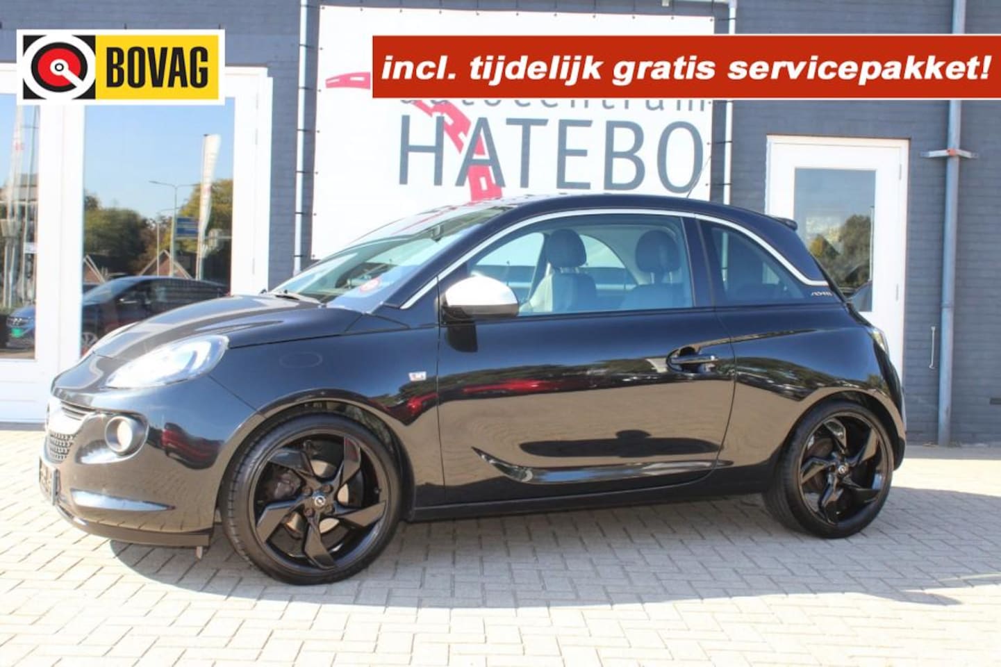 Opel ADAM - 1.4i Glam Sport Black Pack Climate Cruise 17Lm Apple CAr Play Top! - AutoWereld.nl