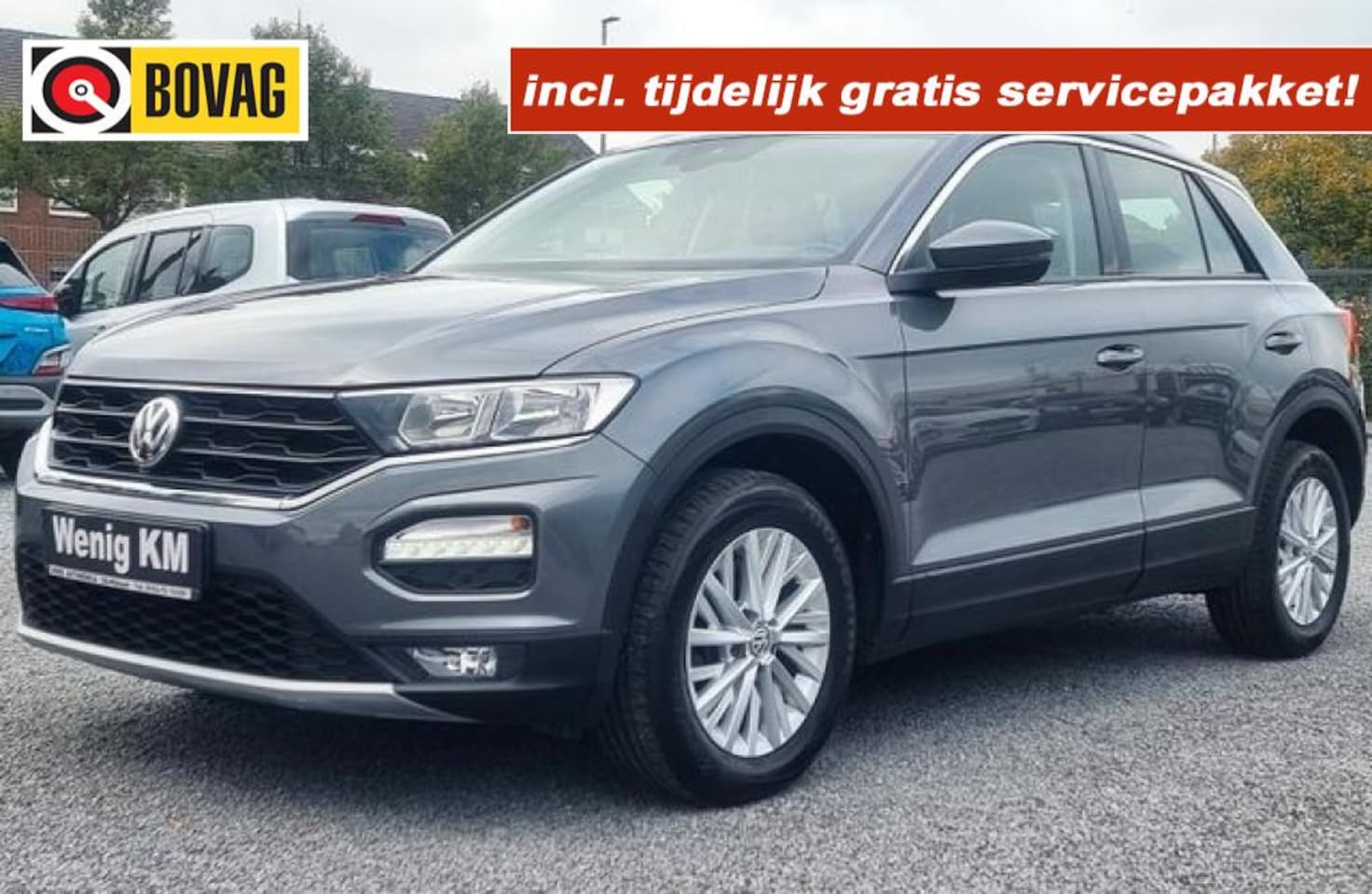 Volkswagen T-Roc - 1.0 TSI STYLE Plus Climate Cruise Apple car play Navigatie 17LM Top! - AutoWereld.nl
