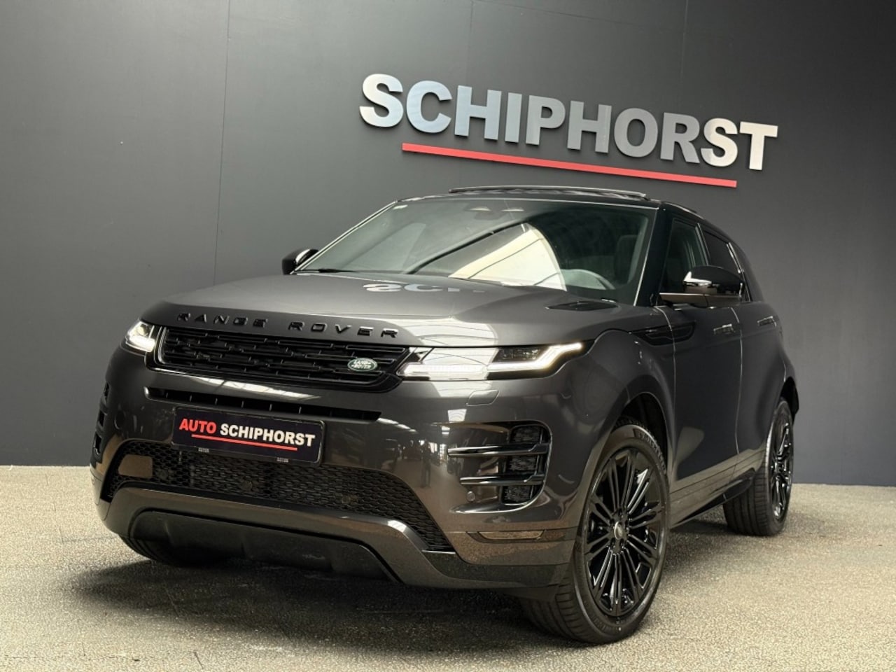 Land Rover Range Rover Evoque - P300/P270e SE Dynamic/pano schuifdak/Carpathian Grey/5jr garantie schuif dak - AutoWereld.nl