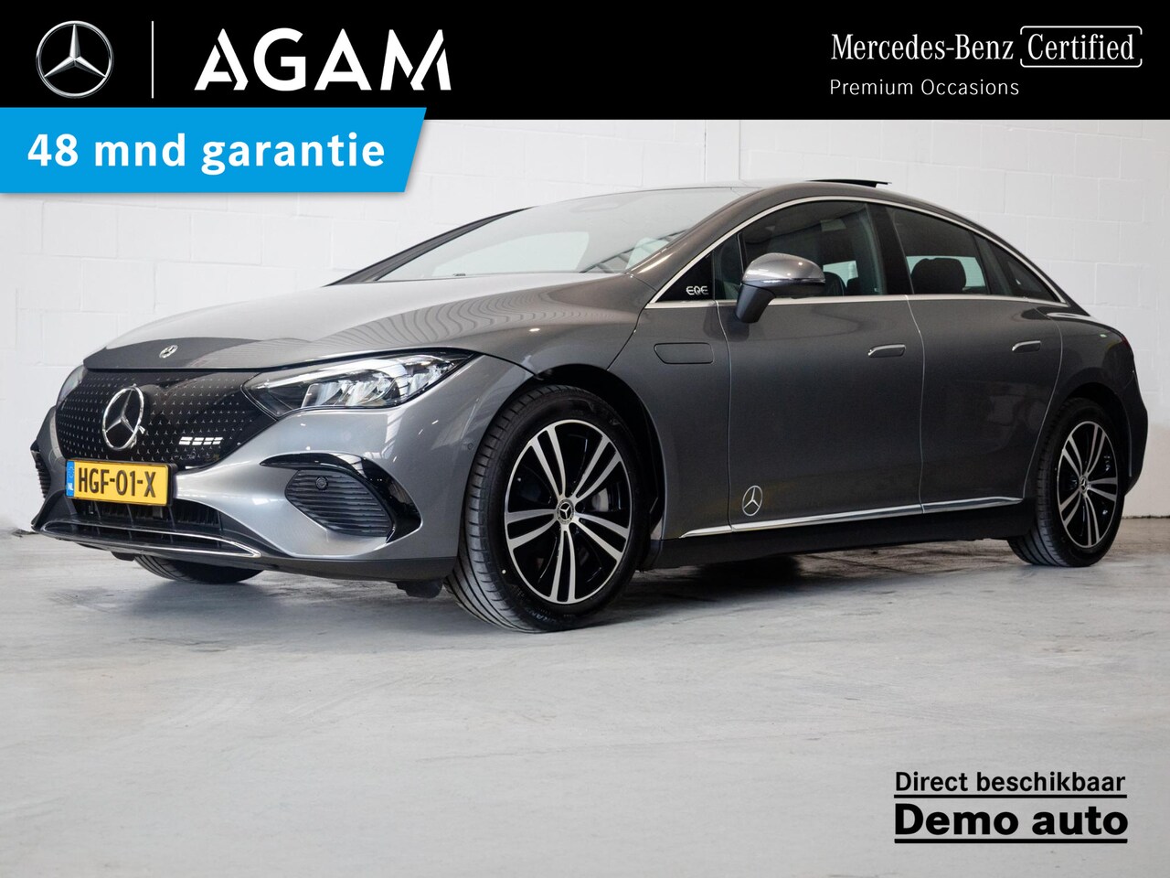 Mercedes-Benz EQE - Limousine 300 Business Edition 90 kWh Panorama dak - AutoWereld.nl