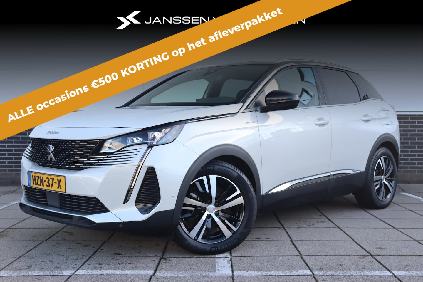 Peugeot 3008 - 1.6 HYbrid 225 GT Panoramadak Achteruitrijcamera LED Koplampen* SOH 95% - AutoWereld.nl