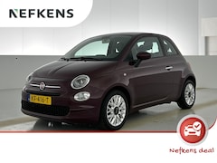 Fiat 500 - 0.9 TwinAir Popstar 80pk Automaat | LAGE KM | Airco | Lederen Stuur | 15" Lichtmetalen Vel