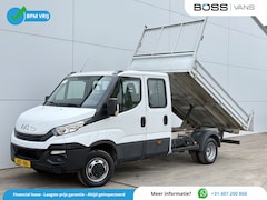 Iveco Daily - 35C14 2.3 Dubbele Cabine Dubbellucht 7 Stoelen Airco Cruise Control Trekhaak 3.5t Tipper B