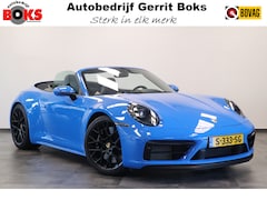 Porsche 911 Cabrio - 3.0 Carrera 4 GTS Sport Chrono X- Sight NL Auto 480PK Shark blue Dealer onderhouden