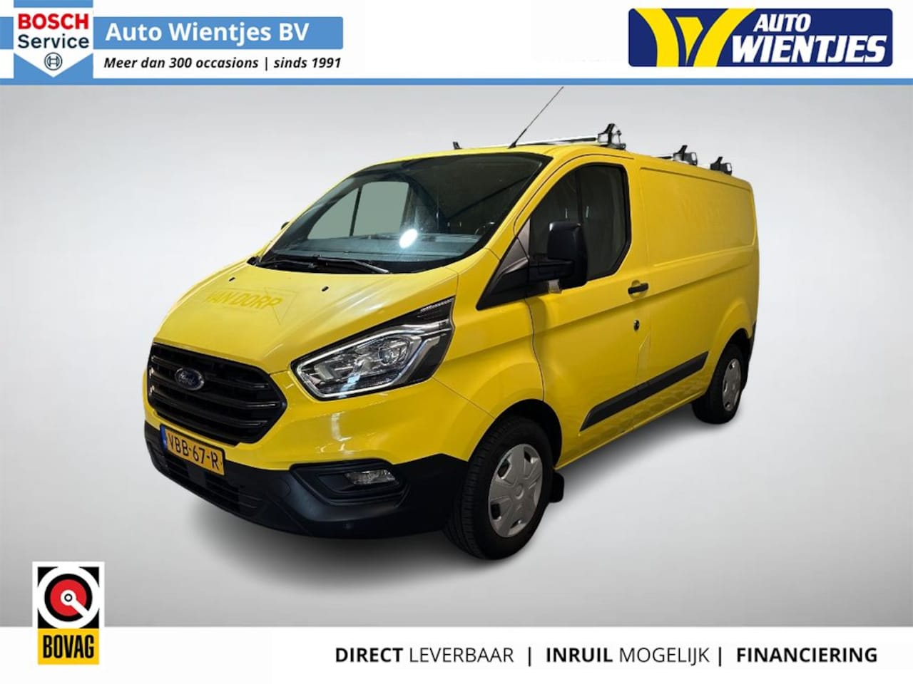 Ford Transit Custom - 2.0 TDCI 77kw | Trend 3-Pers | Airco | Cruise - AutoWereld.nl