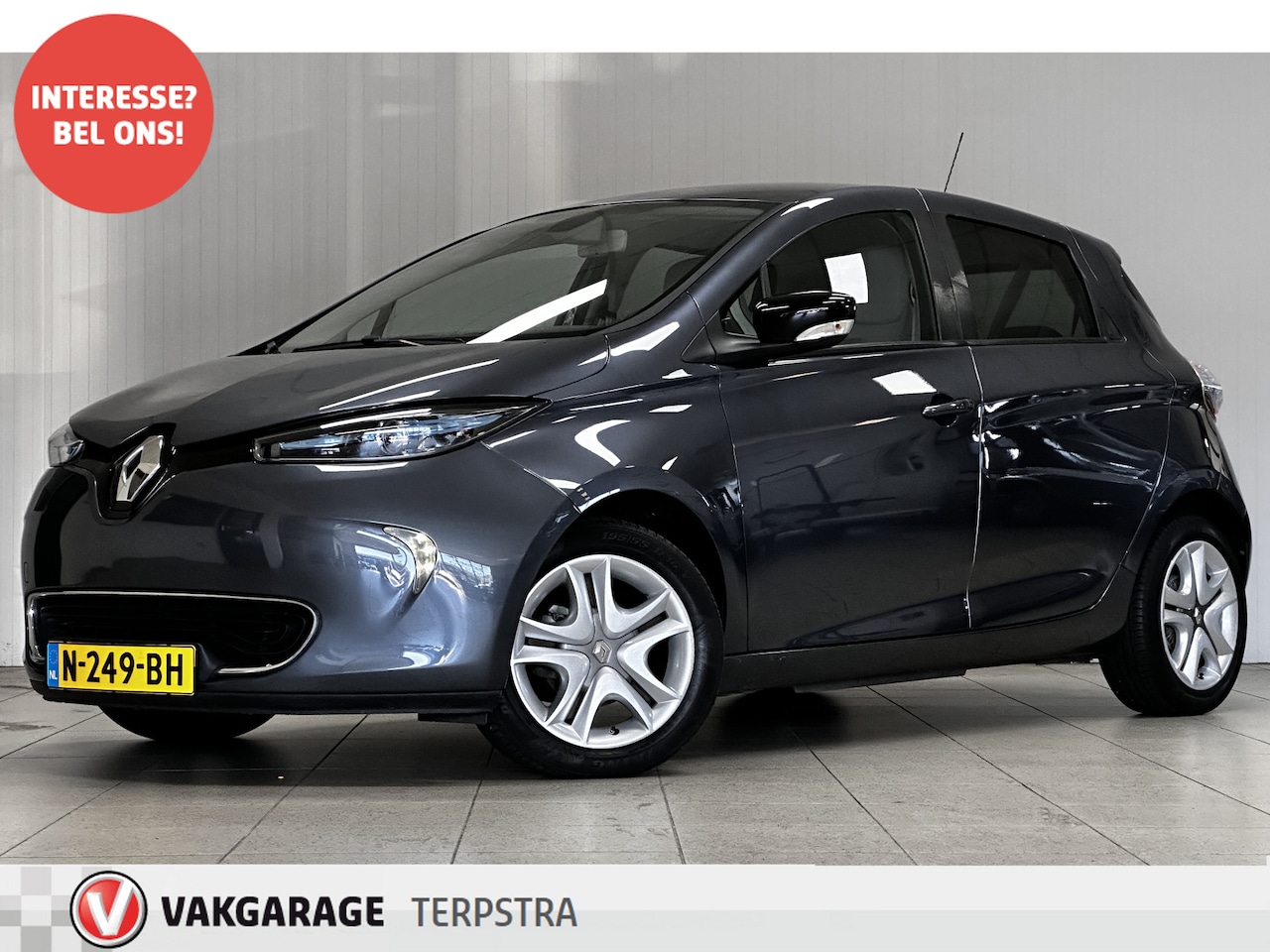 Renault Zoe - R90 Life 41 kWh (ex Accu)/ /Automaat! /LED Dagrijverl. /Navi /Climat /Cruise /Elek. pakket - AutoWereld.nl