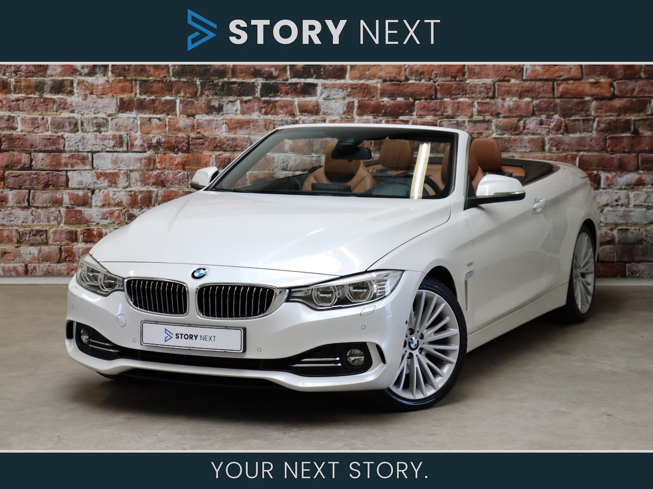 BMW 4-serie Cabrio - 428i High Executive Luxury Line Automaat / Navigatie Professional / Harman Kardon / Head-U - AutoWereld.nl