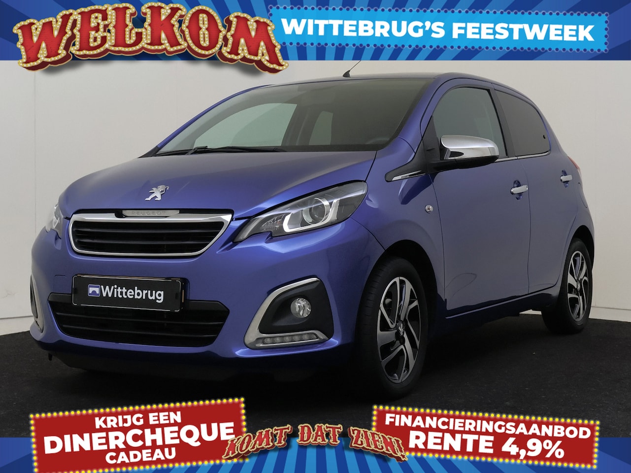 Peugeot 108 - 1.0 e-VTi Allure | Camera | Climate control | Apple carplay | Pack Style | - AutoWereld.nl