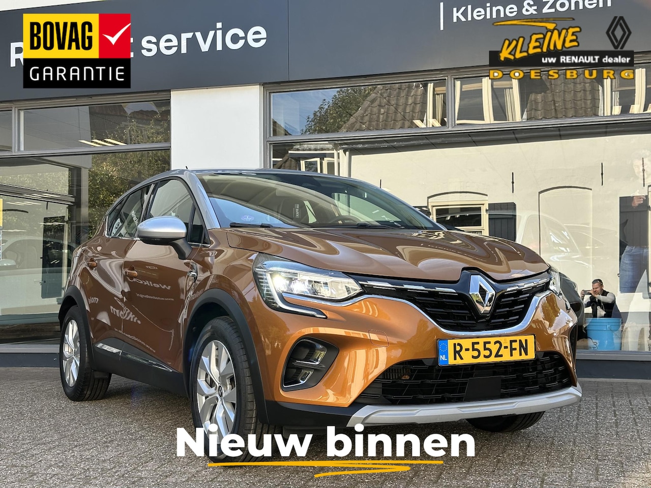 Renault Captur - 1.3 TCe 140 Intens | Stoel verwarming |Trekhaak | Dealer onderhouden | Navigatiesysteem | - AutoWereld.nl