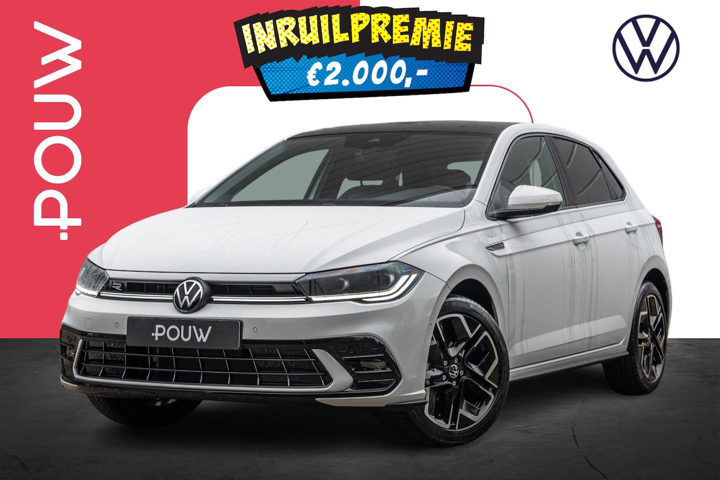 Volkswagen Polo - 1.0 TSI 95pk R-Line Edition | 17" Velgen | Panoramadak - AutoWereld.nl