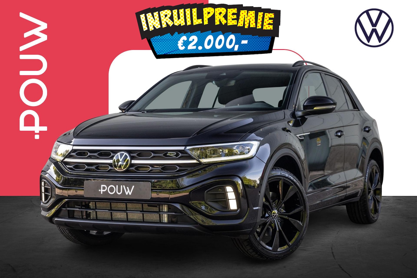 Volkswagen T-Roc - 1.5 TSI 150pk R-Line Edition | Black Style | Design Pakket - AutoWereld.nl