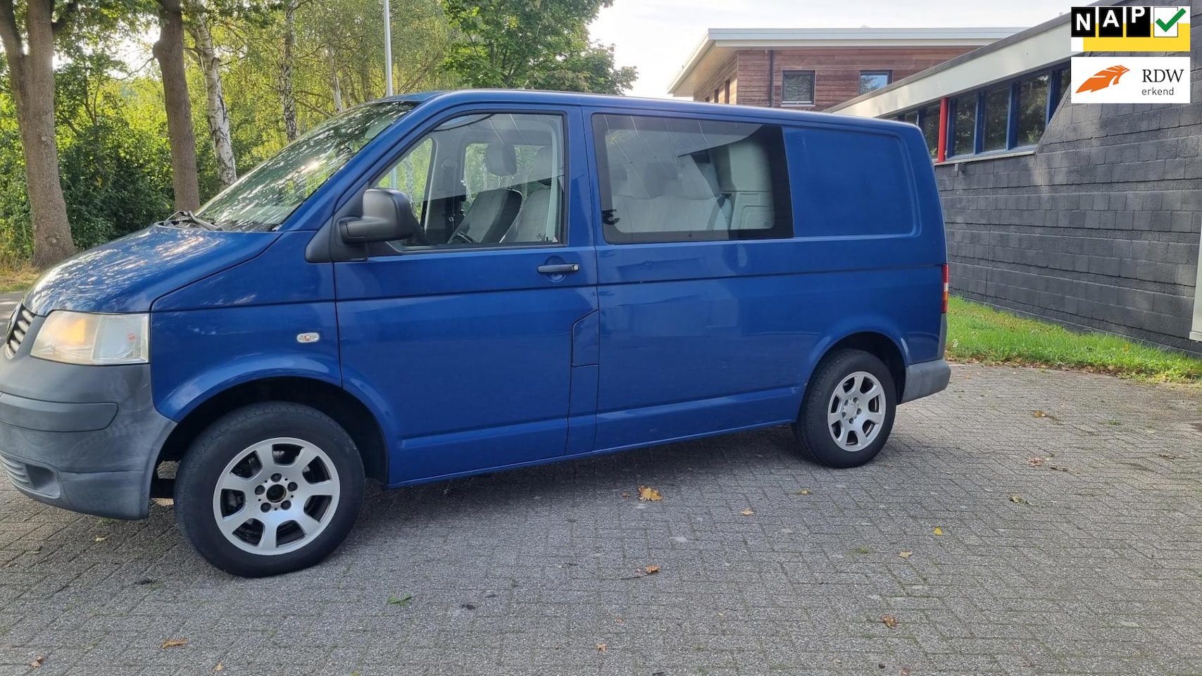 Volkswagen Transporter - 1.9 TDI 300 T800 Trendline DC 12-2008 APK 2026 CLIMA - AutoWereld.nl