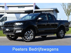 Ford Ranger - 3.2 TDCi Wildtrak Supercab Camera, Adaptieve Cruise, 3500kg Trekhaak, Carplay, Automaat, 4