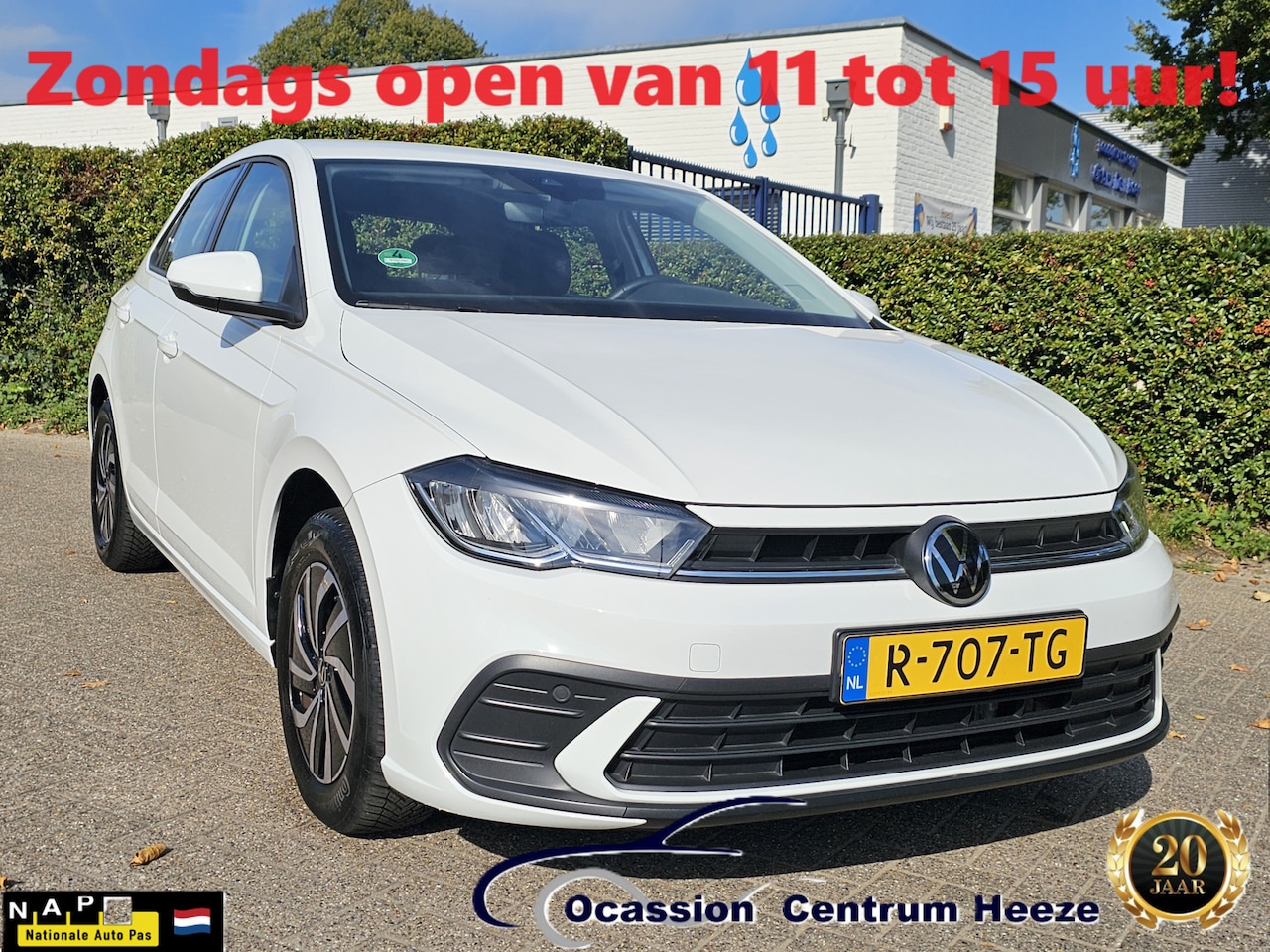 Volkswagen Polo - 1.0 TSI Life 1.0 TSI Life, 1e Eig! NL auto! Carplay! Lm Velgen! Zondag OPEN! - AutoWereld.nl