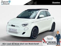 Fiat 500 C - La Prima 42 kWh Automaat | 1e eigenaar | Elektrisch Schuifdak/Cabrio | Digital Cockpit | C