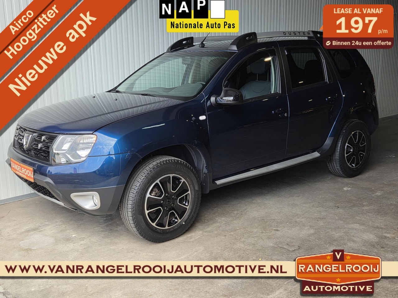 Dacia Duster - 1.2 TCe 4x4, airco, cruise, camera, navi, kunstleer - AutoWereld.nl
