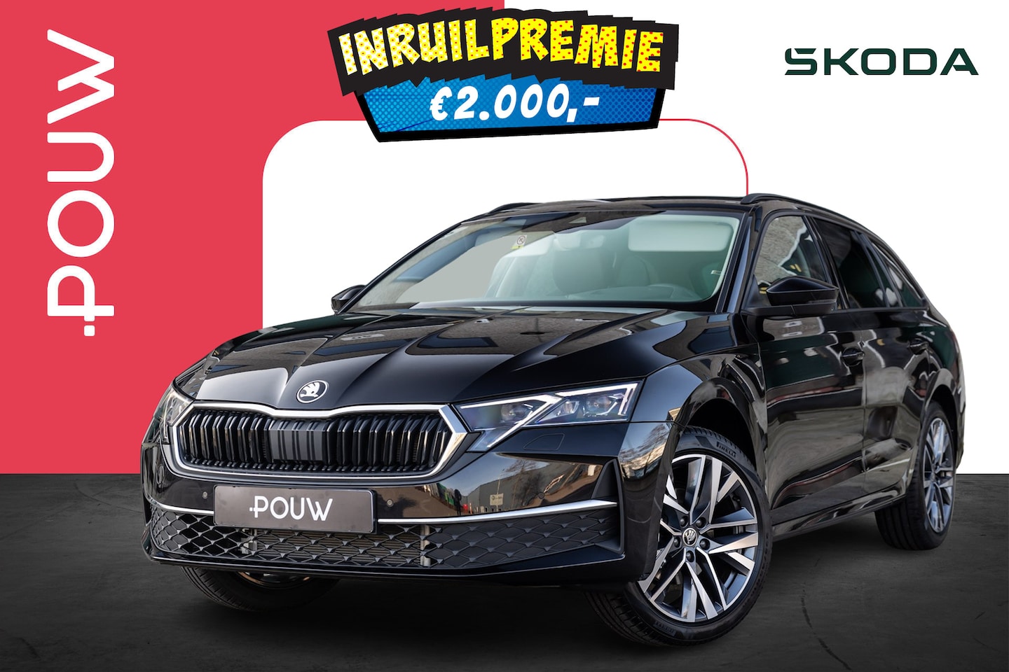 Skoda Octavia Combi - 1.5 TSI 150pk DSG MHEV Business Edition | Light & View Pakket | Infotainment Pakket Plus - AutoWereld.nl