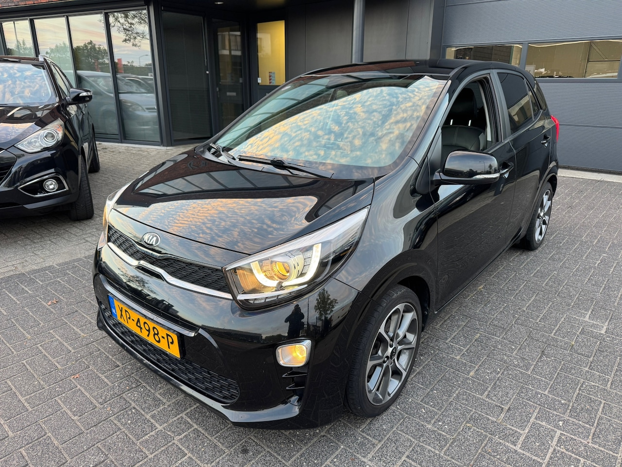 Kia Picanto - 1.0 CVVT Design LED NAVI CAMERA LEDER ORIG NL DEALER ONDERHOUDEN - AutoWereld.nl