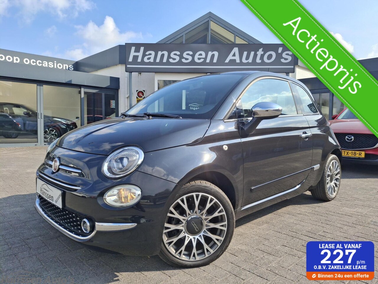 Fiat 500 - 1.2 Lounge Exclusive pano ecc - AutoWereld.nl