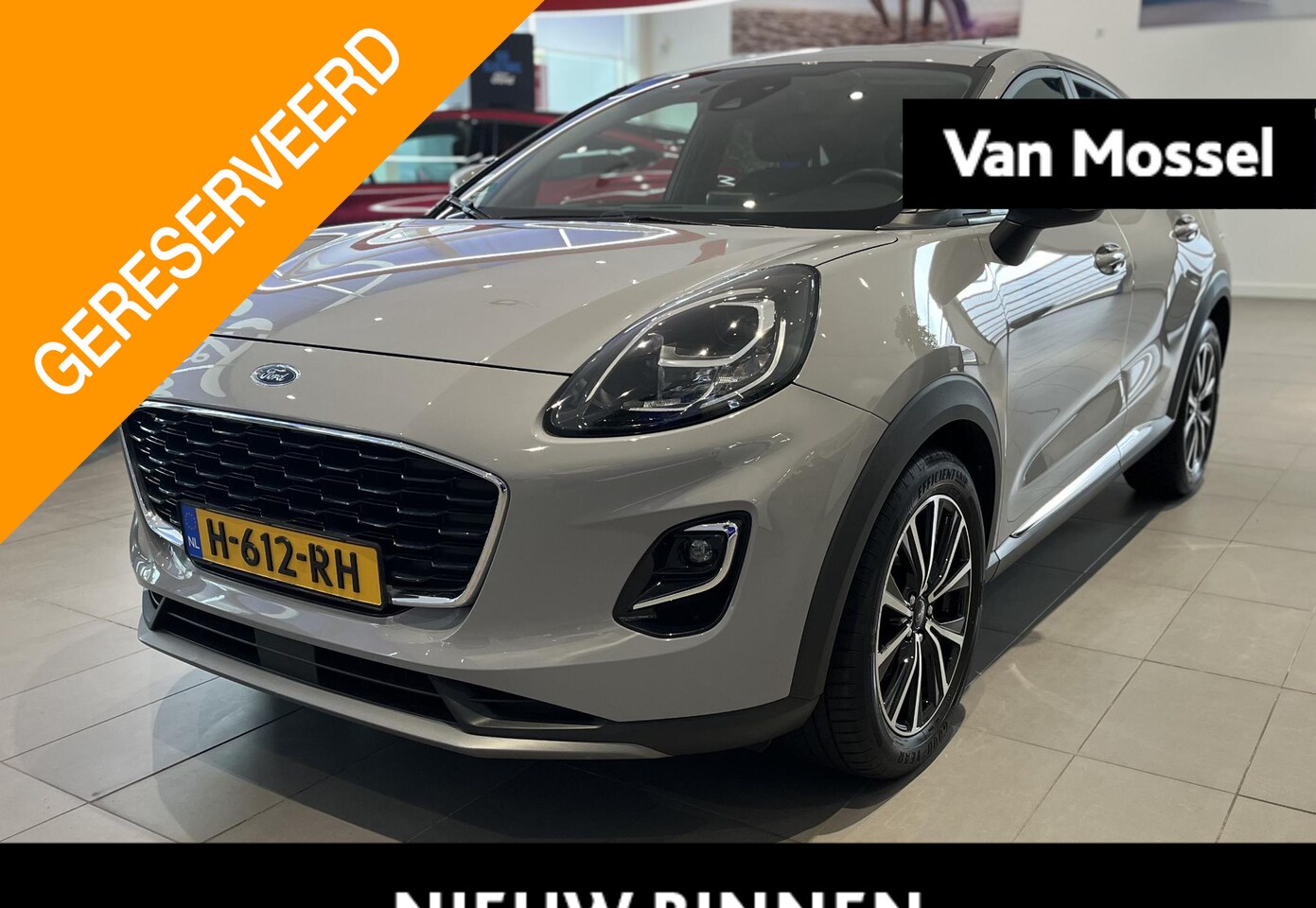 Ford Puma - 1.0 EcoBoost Hybrid Titanium | Navi | Parkeersensoren Achter | Cruise Ctrl. | Dab | Apple - AutoWereld.nl