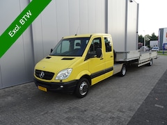 Mercedes-Benz Sprinter - 518 3.0 CDI 366 DC be trekker met kuiper oplegger complet combi 6 pers