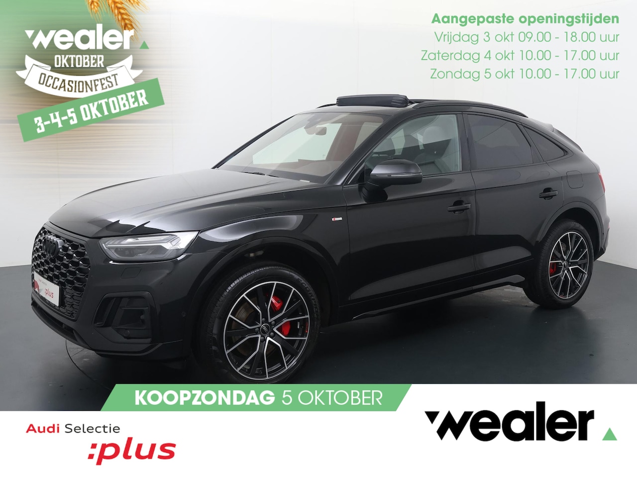 Audi Q5 Sportback - 55 TFSI e S edition Competition quattro | 367 PK | SoH 96% | Trekhaak | Panoramadak | B & - AutoWereld.nl