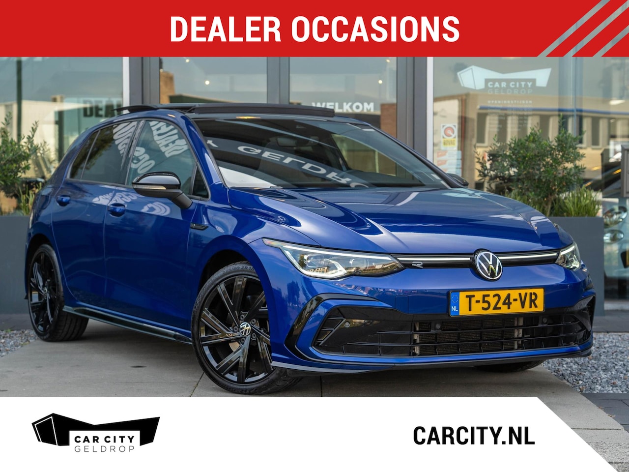 Volkswagen Golf - 2.0 TSI R-line / 190pk! / Pano / IQ / Black style / H&K / Keyless / 5jr garantie / Stoel+S - AutoWereld.nl