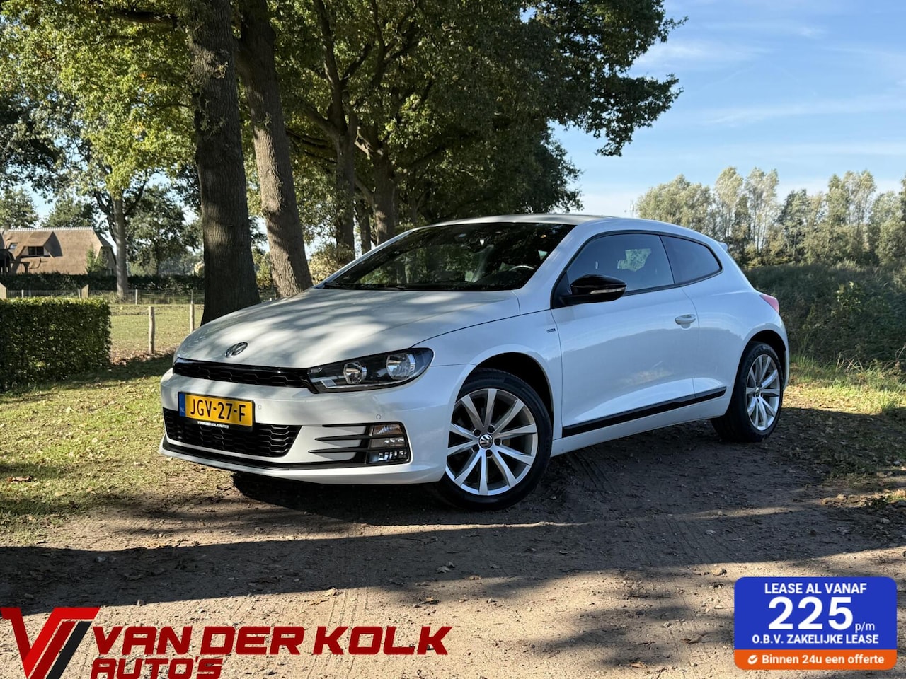 Volkswagen Scirocco - 1.4 TSI Navi Cruise Climate Lichtmetaal Sensoren - AutoWereld.nl