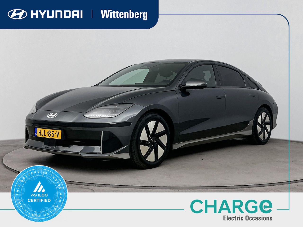 Hyundai IONIQ 6 - Style 77.4 kWh | SUPERDEAL! | Warmtepomp | SoH 100% | Stoel + stuurverwarming | 614km acti - AutoWereld.nl