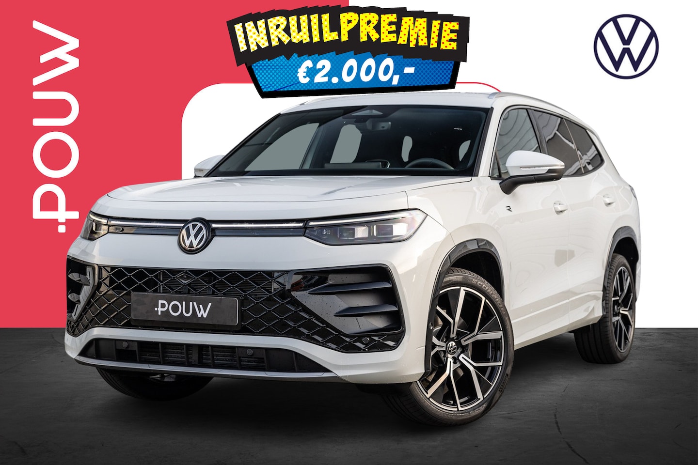 Volkswagen Tayron - 1.5 eTSI 150pk DSG R-Line Edition 7p. | Head-up display | LMV 20" | Romdomzicht Camera - AutoWereld.nl