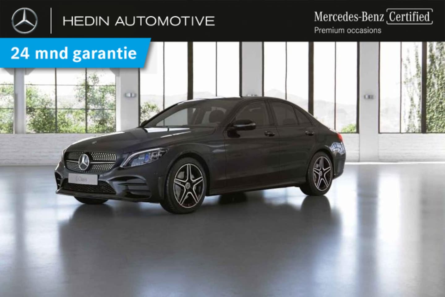 Mercedes-Benz C-klasse - C 200 Limousine Automaat Business Solution AMG | Premium Pakket | Nightpakket | Panoramada - AutoWereld.nl