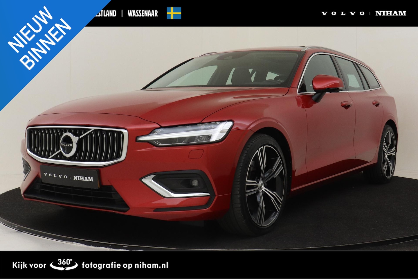 Volvo V60 - B4 (M-HYBRID) INSCRIPTION -PANO.DAK|HARMAN/KARDON|GEVENT.LEDER+MASSAGE|HEAD-UP DISP.|360°C - AutoWereld.nl