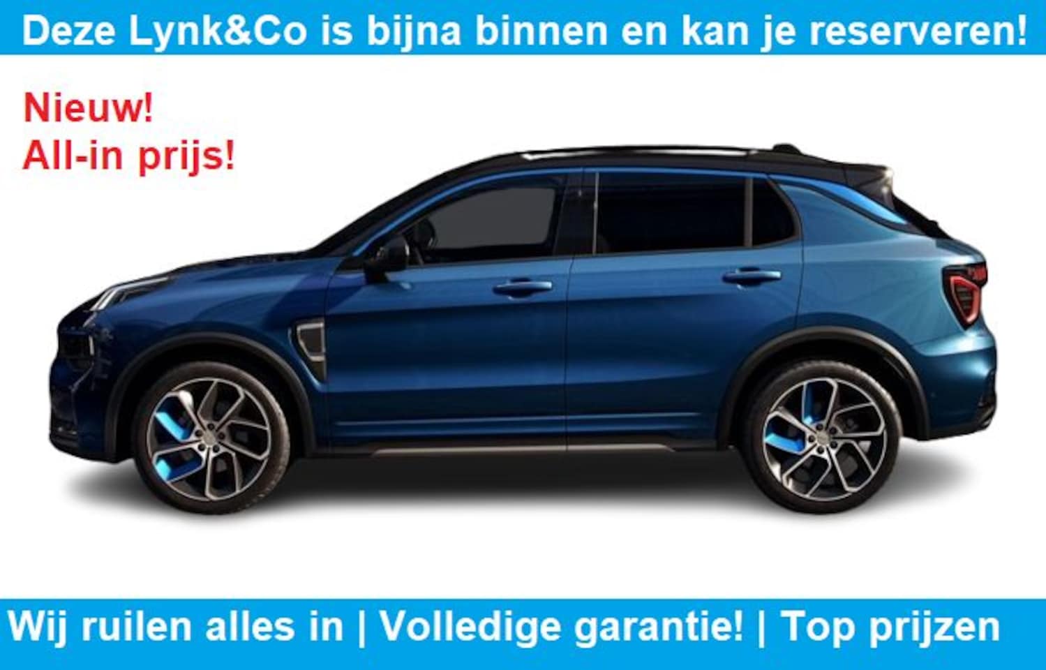 Lynk & Co 01 - 1.5 PHEV | Pano | 360 cam | ACC | Keyless | - AutoWereld.nl