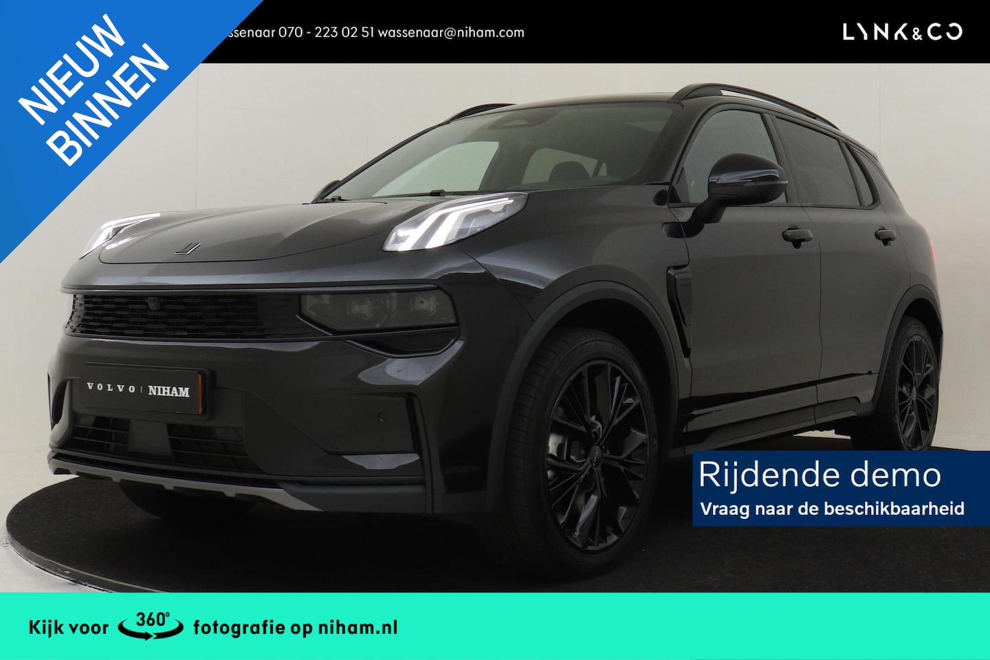Lynk & Co 01 - 1.5 PHEV MORE -LEDER|ELEK.STOEL|360°CAM|PANO.DAK|BLIS|HARMAN - AutoWereld.nl