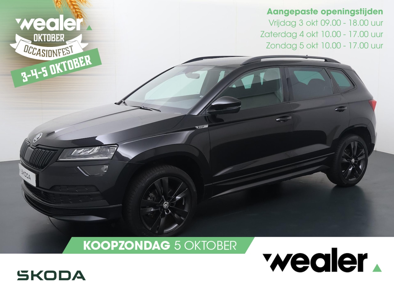 Skoda Karoq - 1.5 TSI ACT Sportline Business | 150 PK | Navigatiesysteem | Climate control | Apple Carpl - AutoWereld.nl