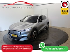 Ford Mustang Mach-E - Premium AWD 75 kWh Leder Rode Stiksel zw Hemel Pano El-aKlep + Stoelen 360º Cam Dhoek