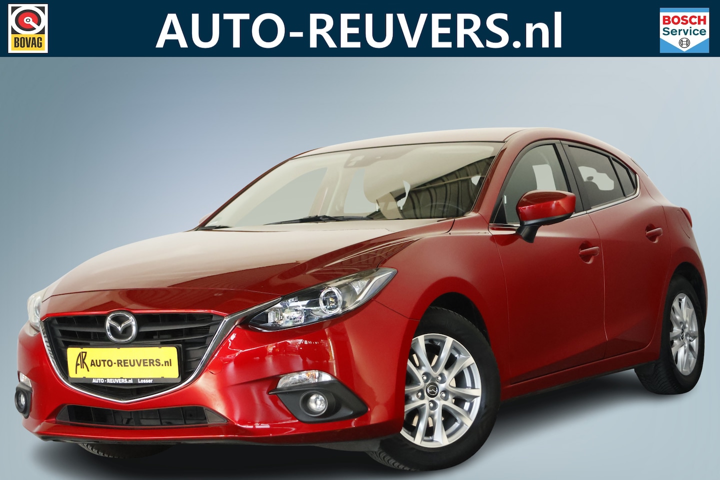 Mazda 3 - 2.0 SkyActiv-G 120 SkyLease / Navigatie / Cruise Control / All season - AutoWereld.nl