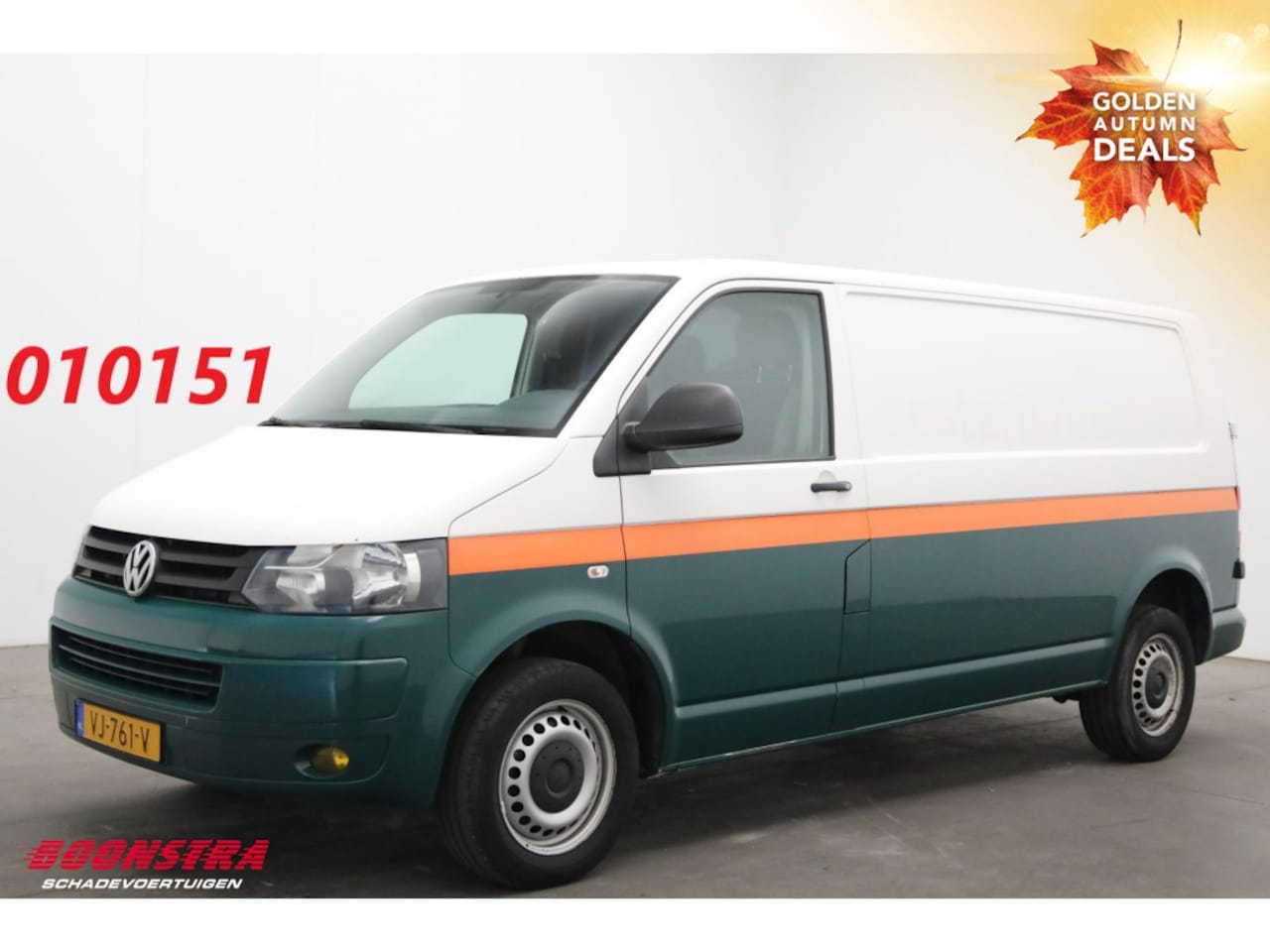 Volkswagen Transporter - 2.0 TDI L2-H1 BM Airco Cruise AHK - AutoWereld.nl