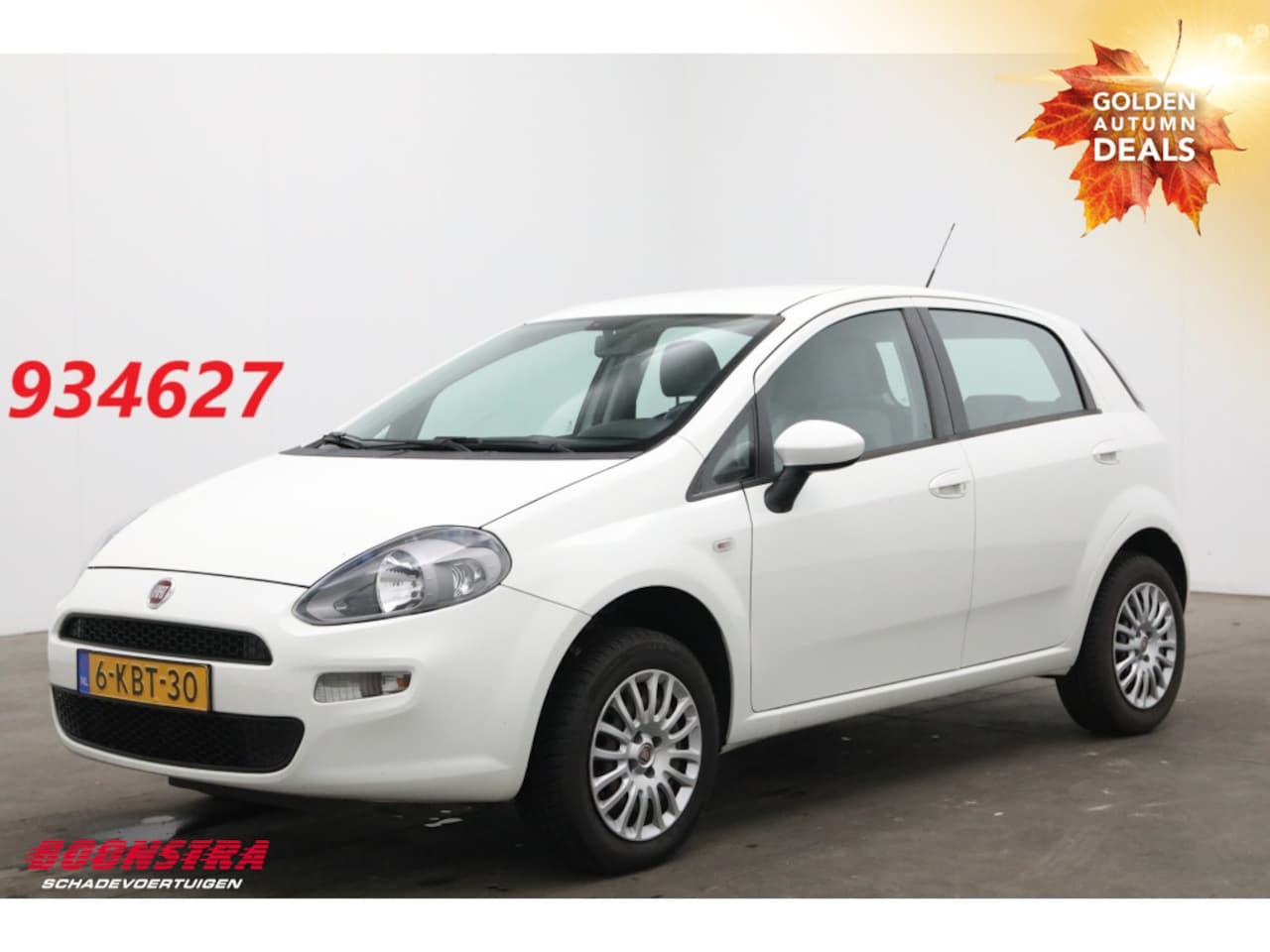 Fiat Punto Evo - 1.4 Natural Power Easy CNG Airco Cruise AHK - AutoWereld.nl