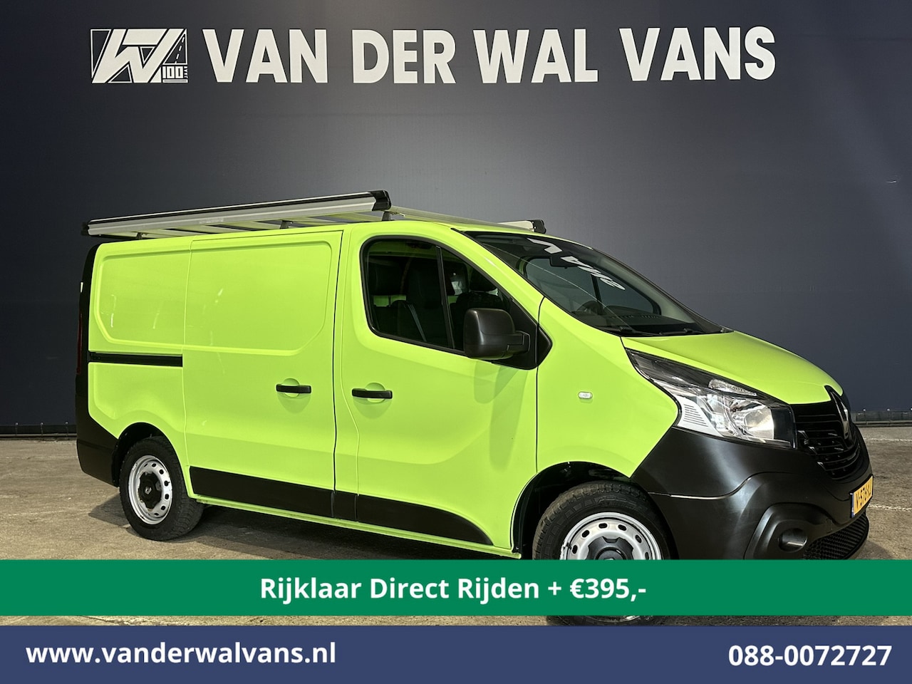 Renault Trafic - 1.6 dCi L1H1 Euro6 *Rijklaar Direct Rijden* Airco | Imperiaal | Trekhaak | Navigatie | Cru - AutoWereld.nl