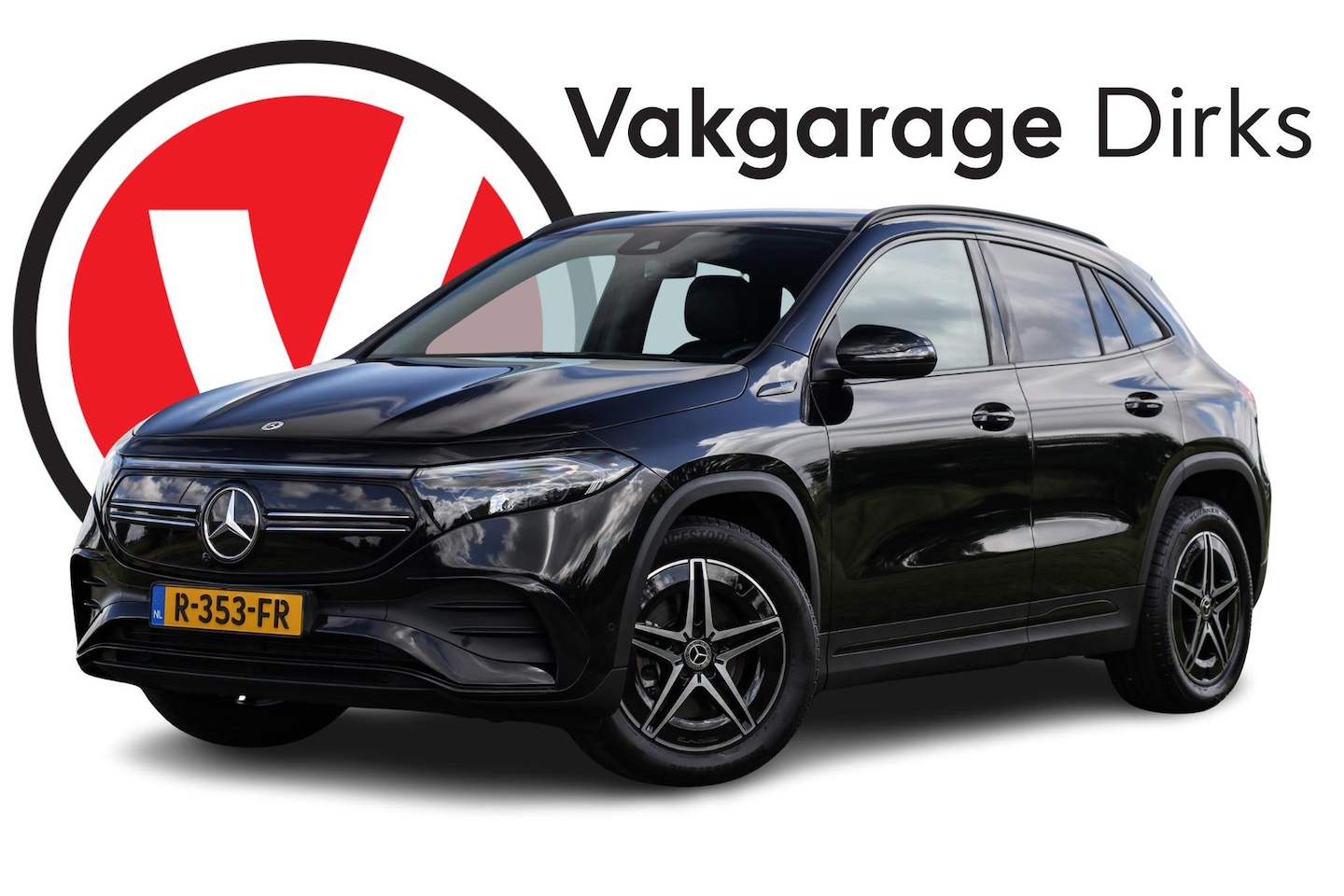 Mercedes-Benz EQA - 250 AMG Night 67 kWh ✅ LED ✅ Leder ✅ Trekhaak - AutoWereld.nl