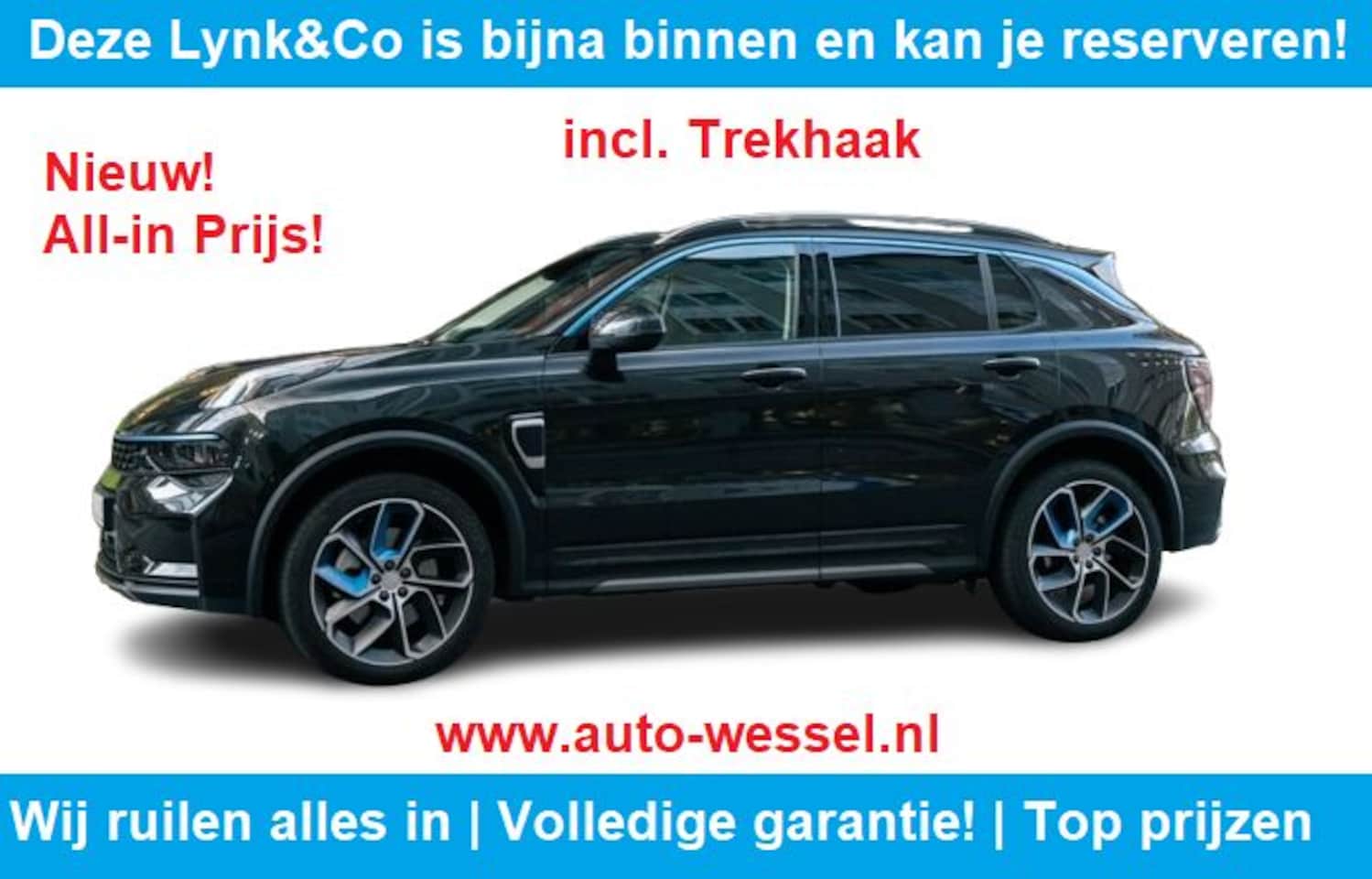 Lynk & Co 01 - 1.5 PHEV | Pano | 360 cam | ACC | Keyless | - AutoWereld.nl
