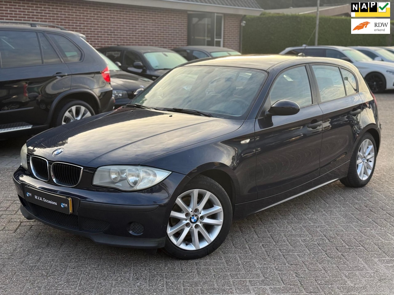 BMW 1-serie - 116i|Ketting vervangen|Airco|Aux|Nette staat.. - AutoWereld.nl
