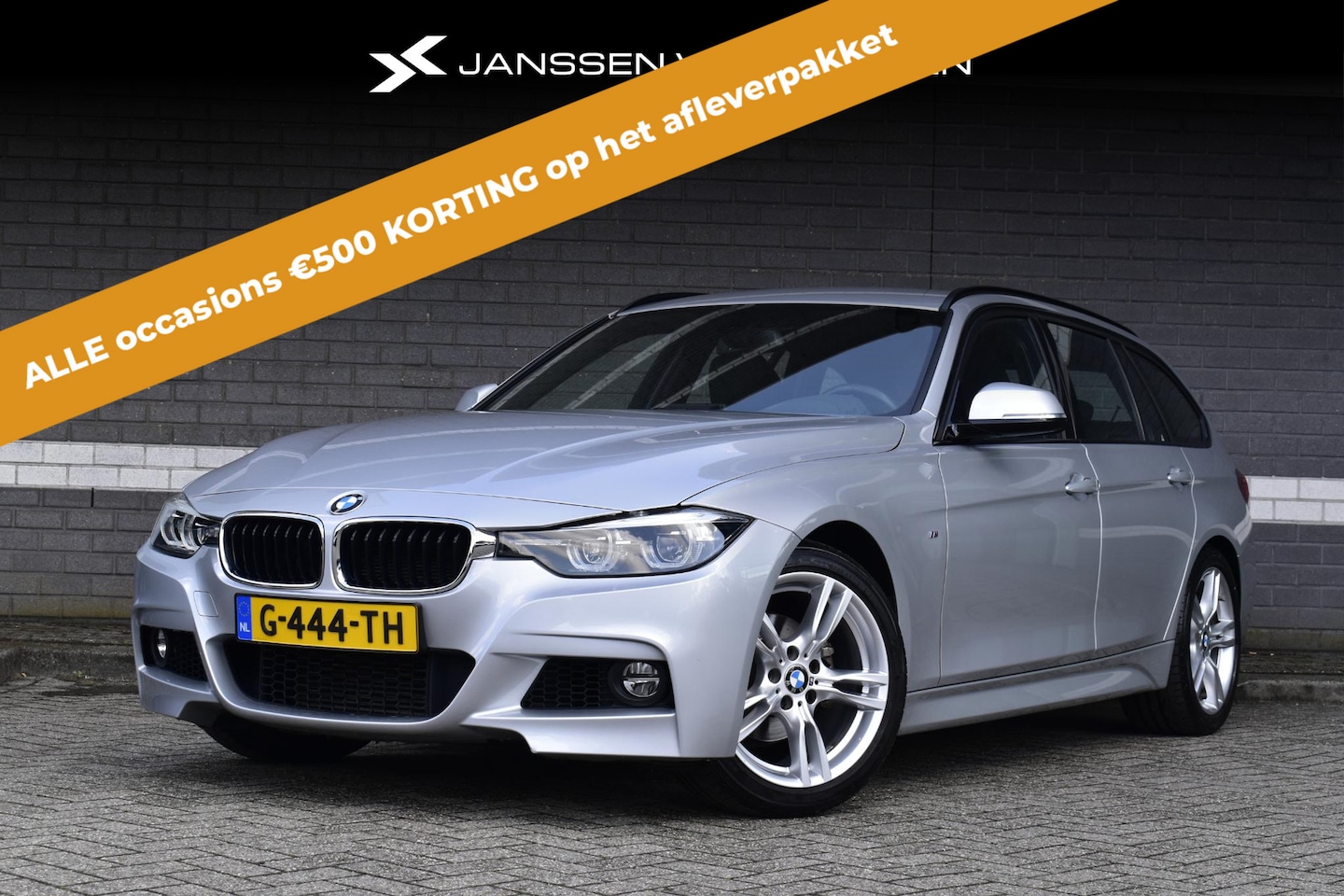 BMW 3-serie Touring - 318i M Sport Corporate Lease / Lederen Sportstoelen / Stoelverwarming / Trekhaak - AutoWereld.nl
