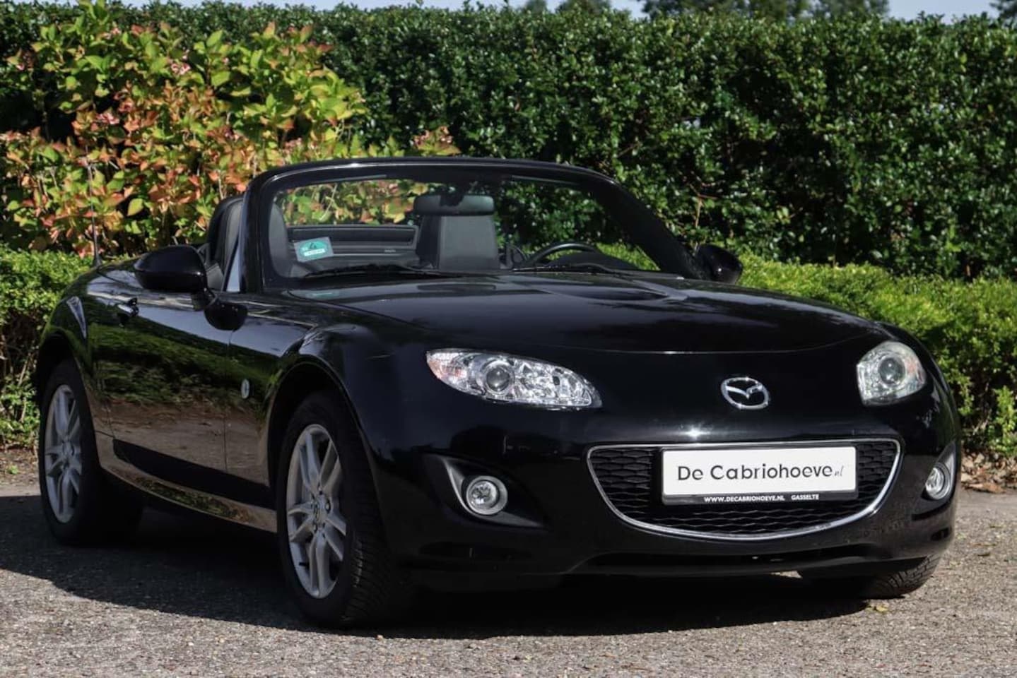 Mazda MX-5 Roadster Coupé - NC 1.8l Stralend Zwart Doorzichtig - AutoWereld.nl