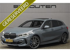 BMW 1-serie - 118i High Ex M-Sport Shadow Pano Leder 18"