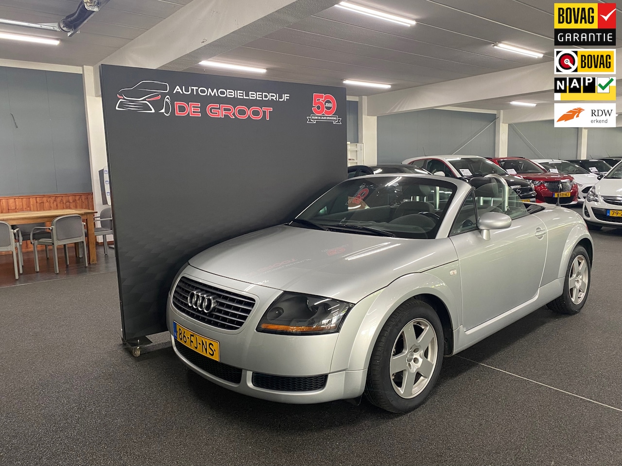 Audi TT Roadster - 1.8 5V Turbo / NL-auto, Cabrio, stoelverwarming - AutoWereld.nl