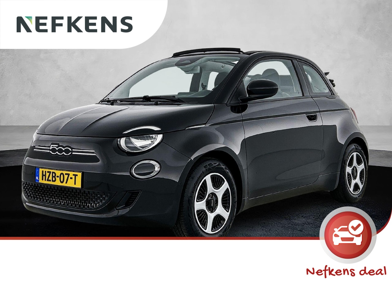 Fiat 500e - Cabrio Passion 42 kWh 118pk Automaat | Airco | Navigatie via Apple Carplay/Android Auto | - AutoWereld.nl