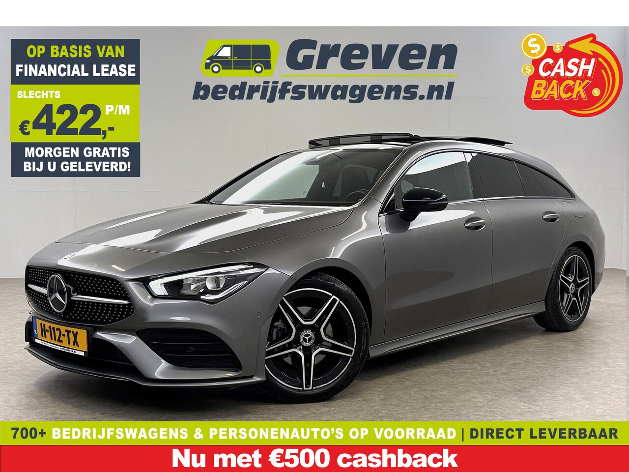 Mercedes-Benz CLA-Klasse - 180 AMG | Pano | LED | Trekhaak | Virtual | Camera | Carplay | Cruise - AutoWereld.nl