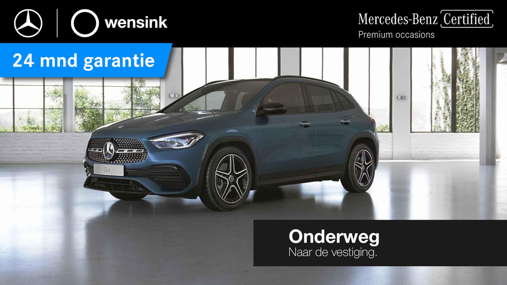 Mercedes-Benz GLA-Klasse - 250 e AMG Line | Night | Panoramadak | Stoelverwarming | Keyless | 19" lichtmetalen velgen - AutoWereld.nl
